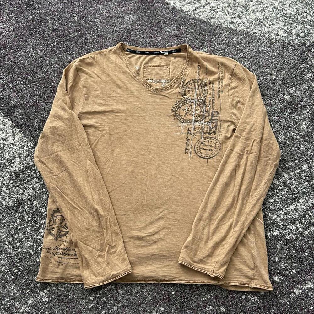 Vintage Guess Los Angeles Graphic Long Sleeve Tee